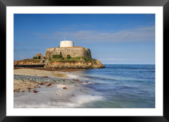 Fort Grey Guernsey      Framed Mounted Print by chris smith