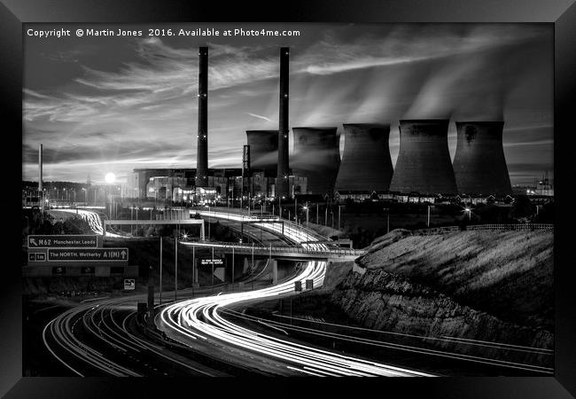 The Mighty Ferrybridge C Framed Print by K7 Photography