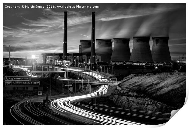 The Mighty Ferrybridge C Print by K7 Photography