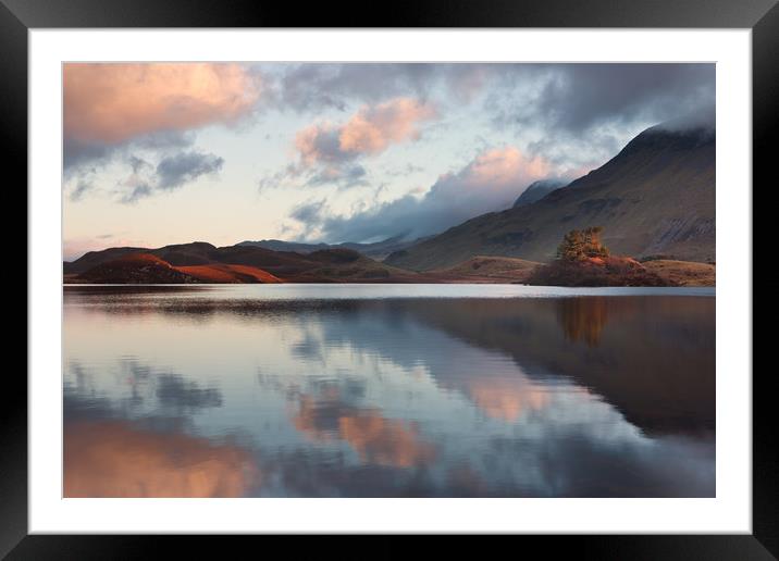 Cregennen lakes with Cader Idris Framed Mounted Print by Rory Trappe