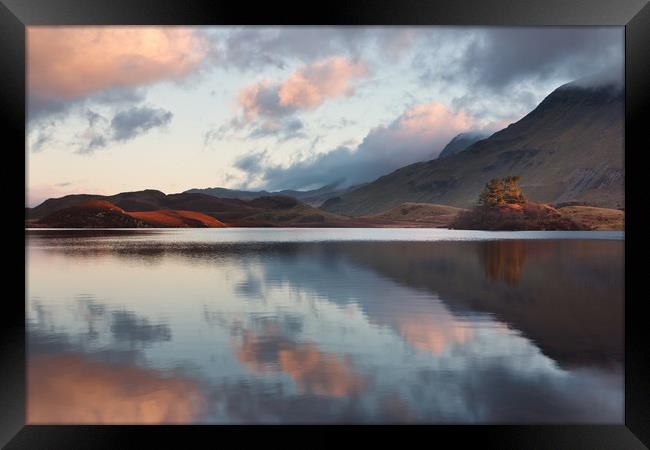 Cregennen lakes with Cader Idris Framed Print by Rory Trappe