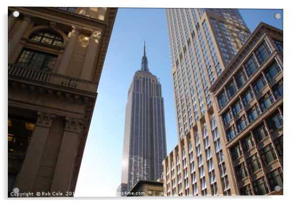 Empire State Building, New York City, USA Acrylic by Rob Cole