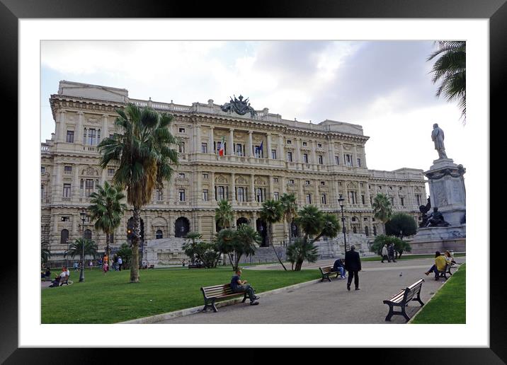 Piazza Cavour Framed Mounted Print by Tony Murtagh
