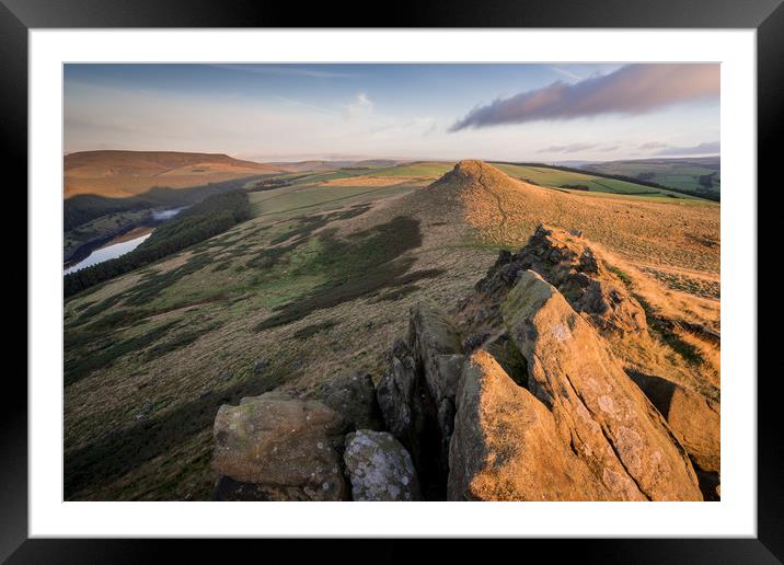 Crook Hill Sunrise  Framed Mounted Print by James Grant
