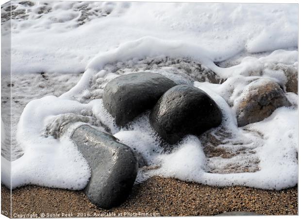 Stone-Washed Canvas Print by Susie Peek
