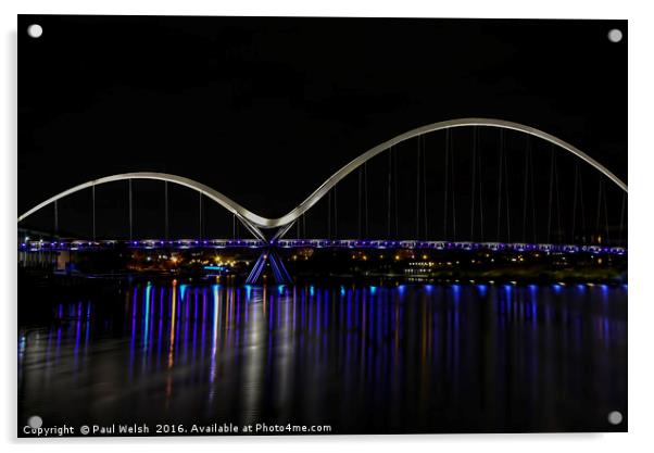 Infinity Bridge Acrylic by Paul Welsh