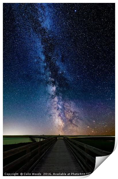 Path to the Stars Print by Colin Woods