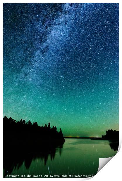 Starry reflections Print by Colin Woods