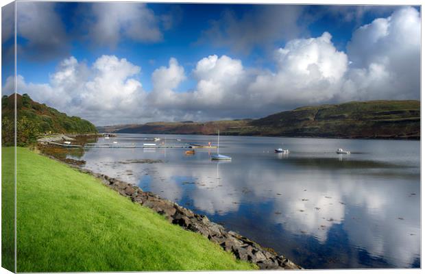 Loch Harport Canvas Print by Alan Simpson