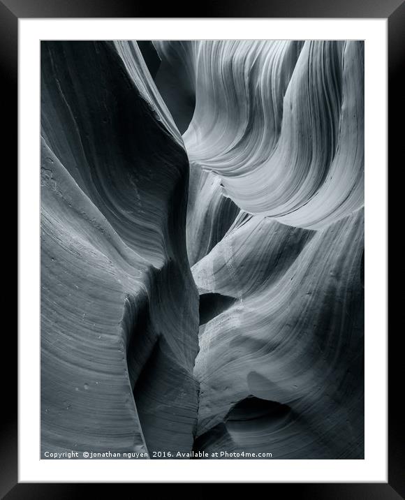 Shadow and Light  Framed Mounted Print by jonathan nguyen