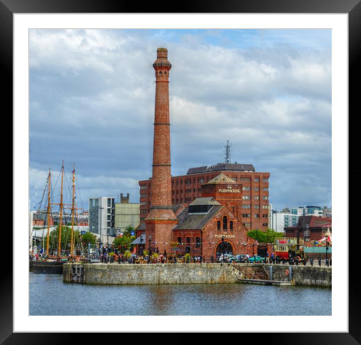pumphouse Framed Mounted Print by sue davies