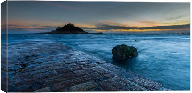 St Michael's Mount Canvas Print by Philip Male
