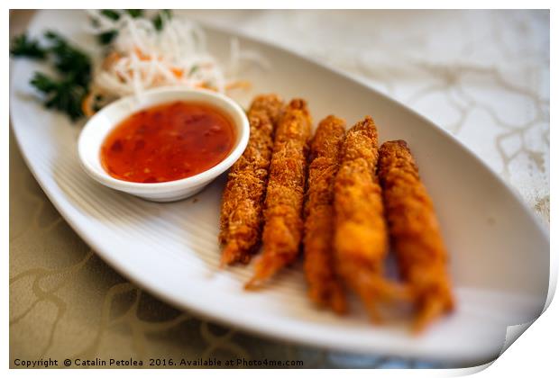 Vietnamese recipe with prawns Print by Ragnar Lothbrok