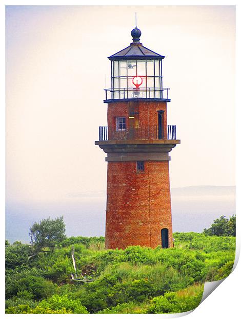 Gay Head Lighthouse Print by Mark Sellers