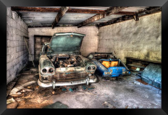 abandoned cars Framed Print by Jason Thompson