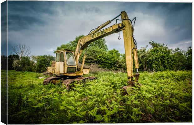 Old digger Canvas Print by Jason Thompson