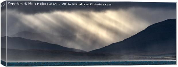 Storm on Mull Canvas Print by Philip Hodges aFIAP ,