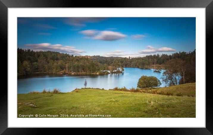 Tarn Hows, Lake District Framed Mounted Print by Colin Morgan
