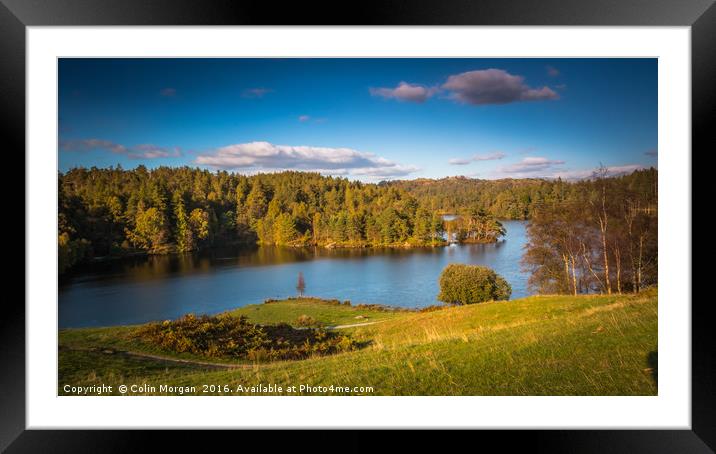 Tarn Hows in the Lake District National Park Framed Mounted Print by Colin Morgan