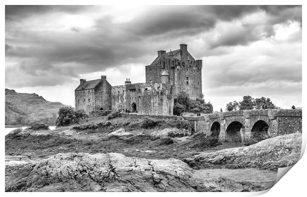 Eilean Donan Castle  Print by Michelle PREVOT