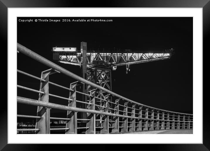 Titan Crane - Clydebank Framed Mounted Print by Thistle Images