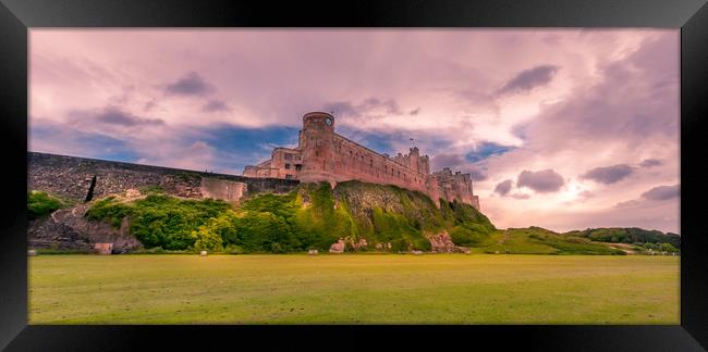 The Mighty Bamburgh Castle Framed Print by Naylor's Photography
