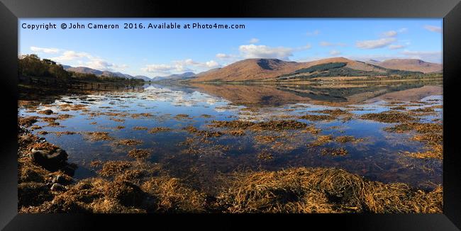 Loch Eil. Framed Print by John Cameron