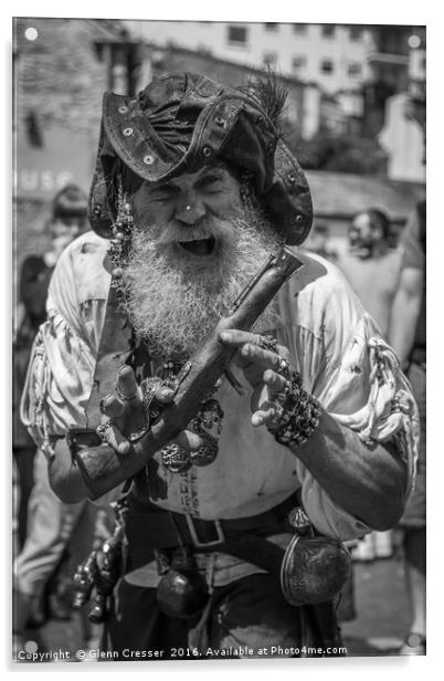 Pirates of Torbay Acrylic by Glenn Cresser