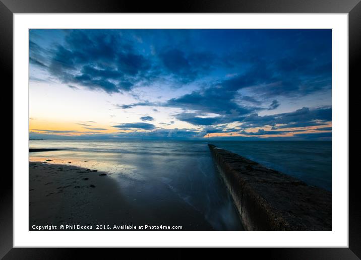 Lead me out to Sea Framed Mounted Print by Phil Dodds