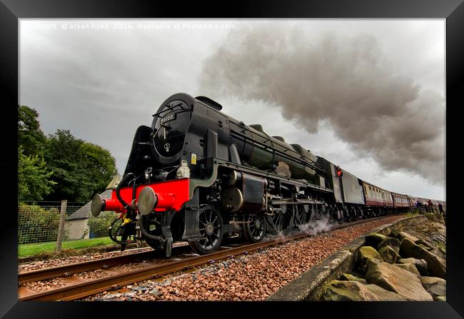 Royal Scot Framed Print by bryan hynd