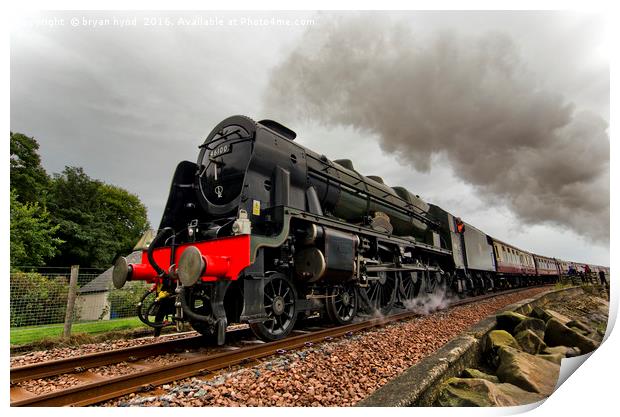 Royal Scot Print by bryan hynd