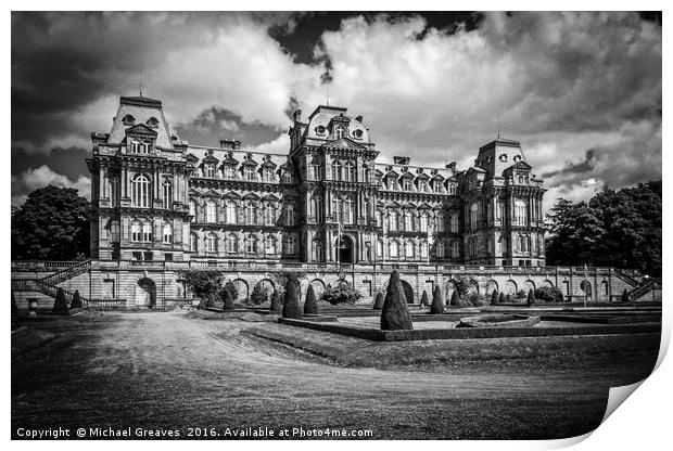 The Bowes Museum Print by Michael Greaves