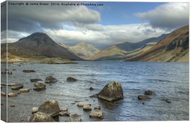 Wastwater  Canvas Print by Jamie Green