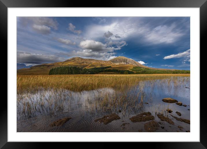 Loch Cill Chriosd, Blaven, Isle of Skye Framed Mounted Print by Nick Rowland