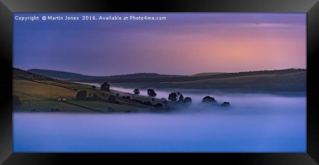 Enchanting Mist in Hope Valley Framed Print by K7 Photography