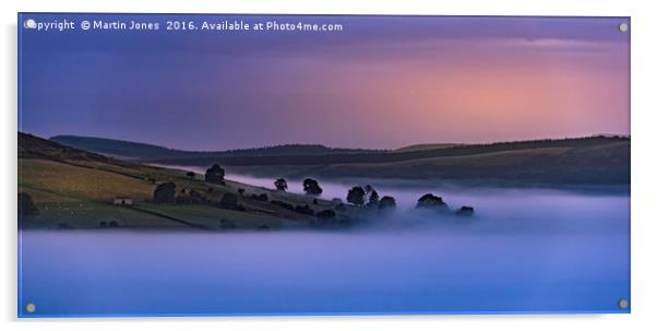 Enchanting Mist in Hope Valley Acrylic by K7 Photography