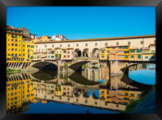 Ponte Vecchio, Florence Framed Print by Colin Allen