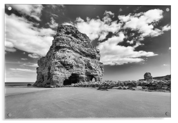 Marsden Rock. Acrylic by Mark Godden