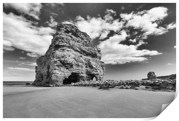 Marsden Rock. Print by Mark Godden