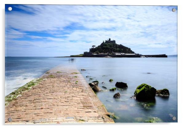 st michaels mount   Acrylic by chris smith