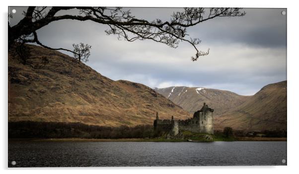 Kilchurn Castle  Acrylic by chris smith