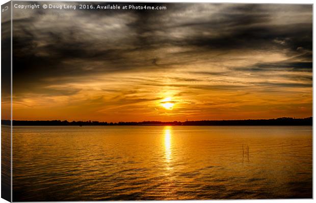 Sunset Canvas Print by Doug Long