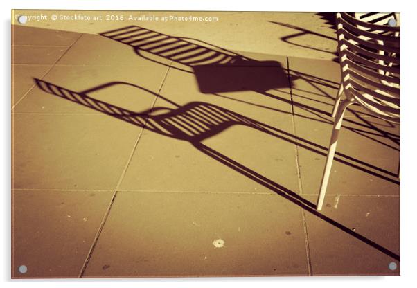 Shadow  Acrylic by Stockfoto art