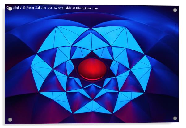 Luminarium #1 Acrylic by Peter Zabulis