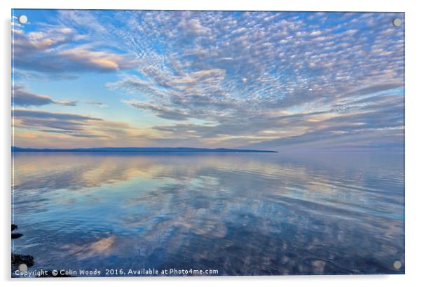 Sea and Sky Acrylic by Colin Woods