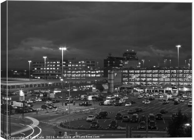 Terminal 1 (T1), Manchester Airport Canvas Print by Rob Cole