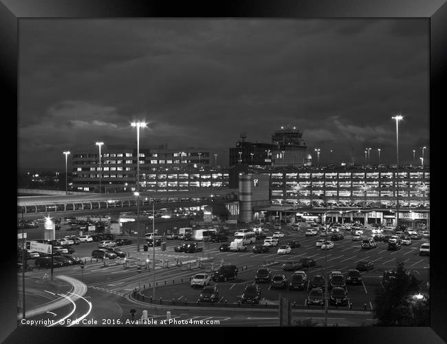 Terminal 1 (T1), Manchester Airport Framed Print by Rob Cole