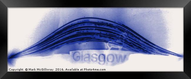 Heavy Horse Solargraph 3 Framed Print by Mark McGillivray