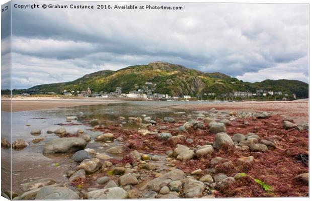 Barmouth, Wales Canvas Print by Graham Custance