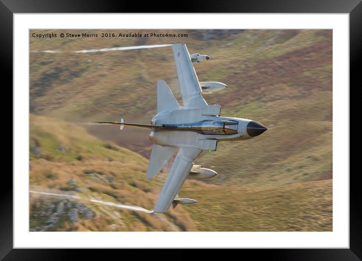 Centenary Jet Framed Mounted Print by Steve Morris